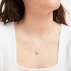 Thumbnail Image 3 of Lab-Created Diamonds by KAY Heart Necklace 1 ct tw 14K White Gold 18"