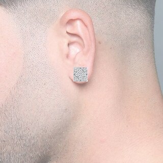 Diamond stud earrings for guys Outlet