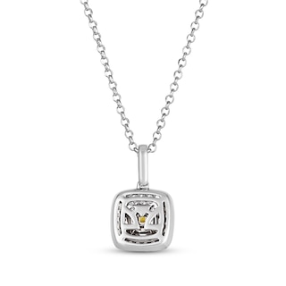 Le Vian Sunny Yellow Diamond Necklace 1/2 ct tw 14K Two-Tone Gold | Kay