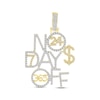 Thumbnail Image 0 of Men's Diamond "No Days Off" Charm 1/2 ct tw 10K Yellow Gold