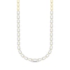 Thumbnail Image 0 of Linked Always Diamond Chain Link Necklace 1-3/4 ct tw 10K Yellow Gold 17"