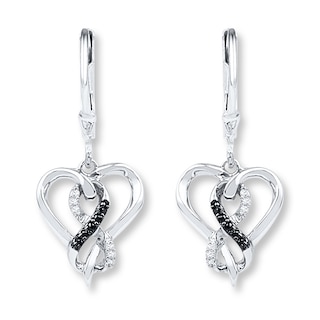 Heart earrings kay jewelers Clearance