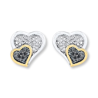 Heart earrings kay jewelers Clearance