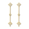Thumbnail Image 0 of Diamond Star Earrings 1/5 ct tw Round-cut 10K Yellow Gold