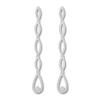 Thumbnail Image 0 of Diamond Dangle Earrings 1/3 ct tw Round-cut Sterling Silver