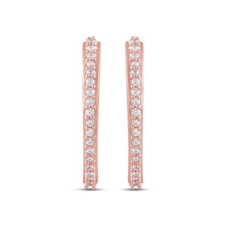 kay diamond hoops