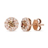 Thumbnail Image 0 of Le Vian Diamond Earrings 1/2 ct tw 14K Strawberry Gold