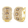 Thumbnail Image 0 of Le Vian Diamond Huggie Earrings 1-1/8 ct tw 14K Honey Gold