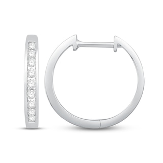 kay diamond hoops