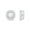 Thumbnail Image 0 of Round-Cut Diamond Earring Jackets 1/5 ct tw 10K White Gold