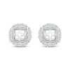 Thumbnail Image 1 of Round-Cut Diamond Earring Jackets 1/5 ct tw 10K White Gold