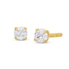 Thumbnail Image 0 of Solitaire Diamond Earrings 1/10 ct tw Round-cut 14K Yellow Gold (I/I2)