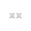 Thumbnail Image 1 of Radiant Reflections 1/10 cttw Diamonds Sterling Silver Earrings (J/I3)