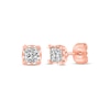 Thumbnail Image 0 of Diamond Earrings 1/2 ct tw Princess-cut 14K Rose Gold (I/I2)