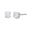 Thumbnail Image 0 of Diamond Solitaire Stud Earrings 1/4 ct tw Round-cut 14K White Gold (I/I2)