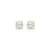 Thumbnail Image 1 of Round-Cut Diamond Solitaire Stud Earrings 1 ct tw 10K Yellow Gold (J/I3)