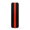 Thumbnail Image 2 of Red/Black Striped Silicone Men's Wedding Band