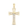 Thumbnail Image 0 of Men's Crucifix Charm 14K Two-Tone Gold