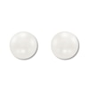 Thumbnail Image 2 of Cultured Pearl Stud Earrings 10K Yellow Gold 6 x 6.5mm