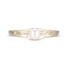 Thumbnail Image 2 of Cultured Pearl Swirl Ring 10K Yellow Gold