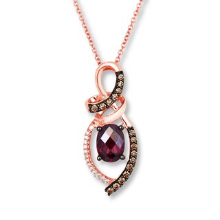 Details about / Brand New 1.7 CTTW 14K Solid gold 18/" fine Passionate Romantic Garnet Necklace