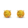 Thumbnail Image 1 of Citrine Solitaire Earrings 10K Yellow Gold