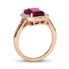 Thumbnail Image 3 of Le Vian Garnet Ring 3/8 ct tw Diamonds 14K Strawberry Gold