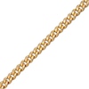 Thumbnail Image 2 of Hollow Cuban Curb Chain Necklace 10K Yellow Gold 22"