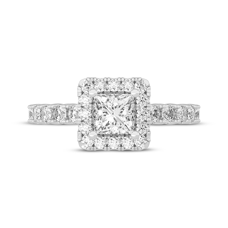 Lab-Created Diamonds by KAY Princess-Cut Engagement Ring 2 ct tw 14K White Gold