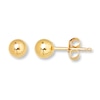 Thumbnail Image 0 of Ball Stud Earrings 4mm 14K Yellow Gold