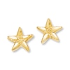 Thumbnail Image 0 of Starfish Earrings 14K Yellow Gold