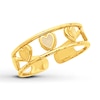 Thumbnail Image 0 of Heart Toe Ring 14K Yellow Gold