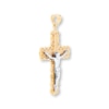 Thumbnail Image 2 of Crucifix Pendant 14K Two-Tone Gold