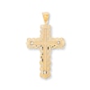 Thumbnail Image 3 of Crucifix Pendant 14K Two-Tone Gold