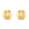 Thumbnail Image 1 of Flat Ball Stud Earrings 14K Yellow Gold 5.75mm