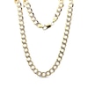 Thumbnail Image 0 of Semi-Solid Curb Chain Necklace 10K Yellow Gold 18"