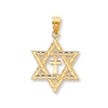 Thumbnail Image 0 of Star of David/Cross Charm 14K Yellow Gold