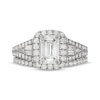 Neil Lane Artistry Emerald-Cut Lab-Created Diamond Halo Bridal Set 2-5/8 ct tw 14K White Gold
