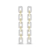 Thumbnail Image 1 of Linked Always Diamond Chain Link Drop Earrings 1/2ct tw 10K Yellow Gold
