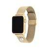 Thumbnail Image 1 of COACH Gold-Tone Stainless Steel Mesh Women's Apple Watch Strap 14700255