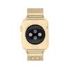 Thumbnail Image 2 of COACH Gold-Tone Stainless Steel Mesh Women's Apple Watch Strap 14700255