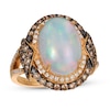 Thumbnail Image 0 of Le Vian Chocolatier Opal Ring 1-1/6 ct tw Diamonds 18K Strawberry Gold - Size 7