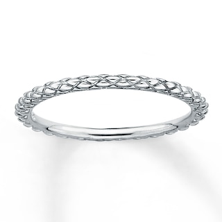 Stackable Ring Sterling Silver | Kay