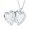 Thumbnail Image 1 of Heart Locket Sterling Silver & 14K Yellow Gold