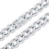 Thumbnail Image 0 of Men's Curb Link Bracelet Stainless Steel 9" Length