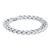 Thumbnail Image 1 of Men's Curb Link Bracelet Stainless Steel 9" Length