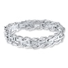 Thumbnail Image 0 of Men's Bracelet Diamond Accents Stainless Steel 8.5"