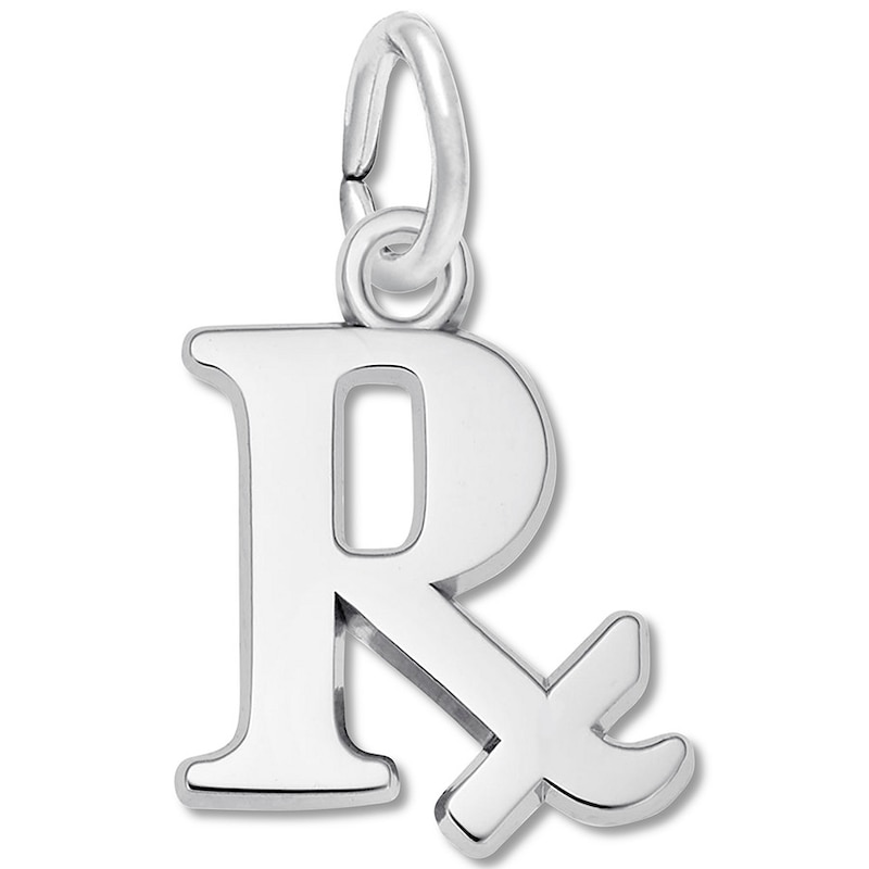 Pharmacy Charm Sterling Silver