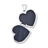 Thumbnail Image 1 of Heart Locket Necklace Sterling Silver