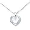 Thumbnail Image 0 of Heart Locket Necklace Sterling Silver